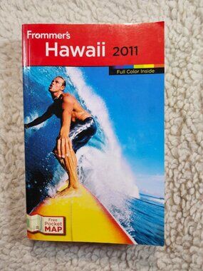 Frommer's Hawaii 2011 Travel Guide Jeanette Foster Paperback Full Color Map